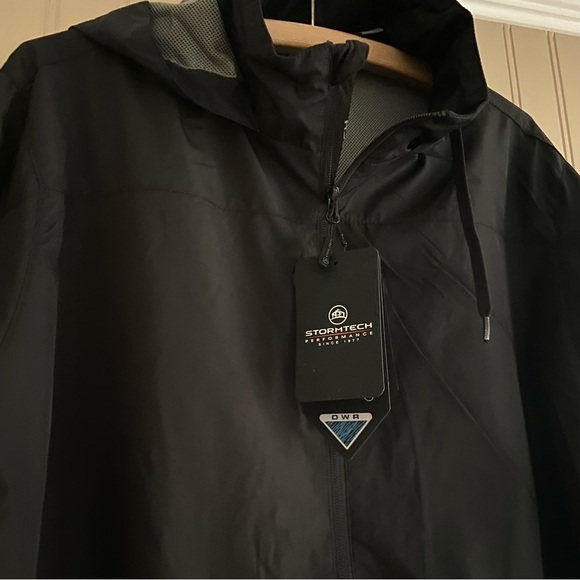 STORMTECH Men’s Tritium Shell TRS-1 Black Jacket NEW With Tags Men’s Size Large - Picture 3 of 9